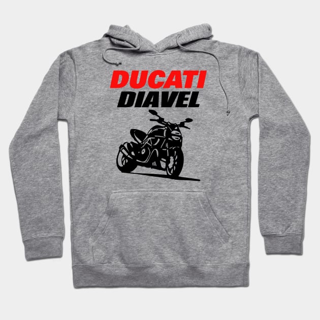 Ducati diavel Hoodie by Niken12